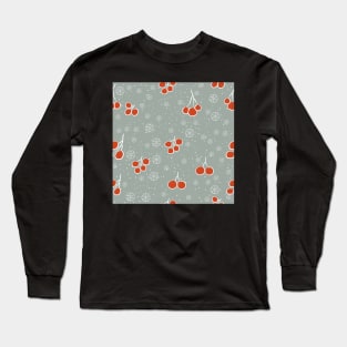 Cherry Pattern Long Sleeve T-Shirt